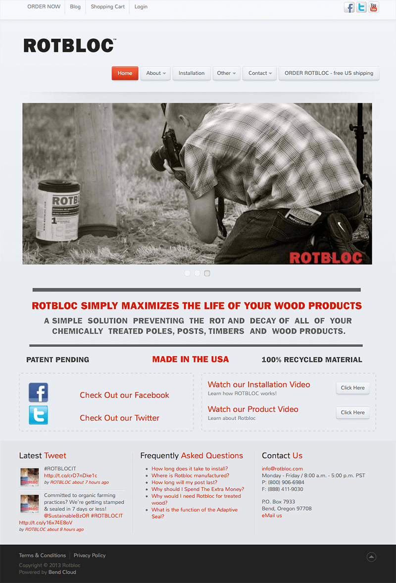 Bend oregon Web Design