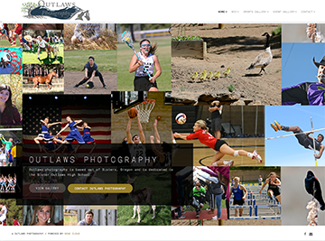 Outlaws Web Deisgn